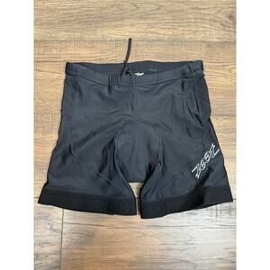 ZOOT Shorts TRIATHLON Tri Size Men's Large Nylon Spandex BLACK